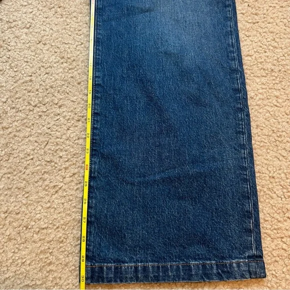 Madewell The Perfect Vintage Wide Leg Crop Jeans - Picture 9 of 10